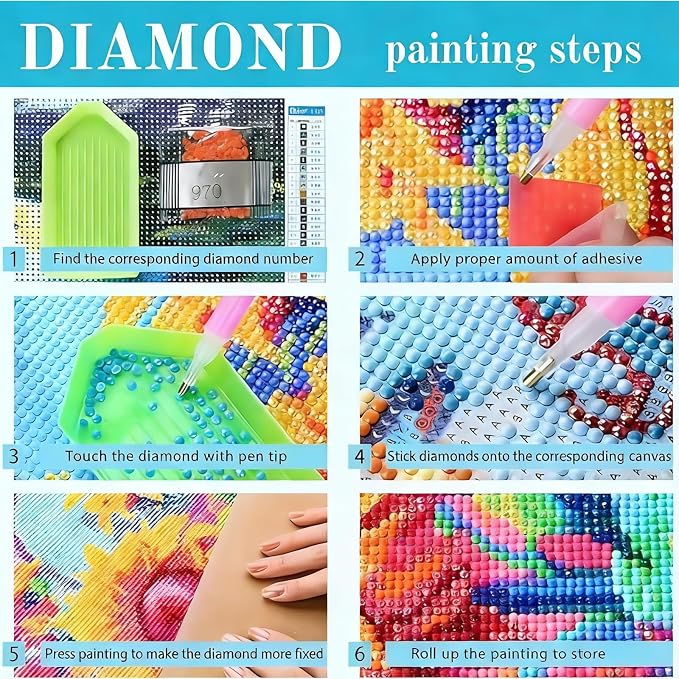 Gikboup 5D Diamond Painting Kits - Image 6