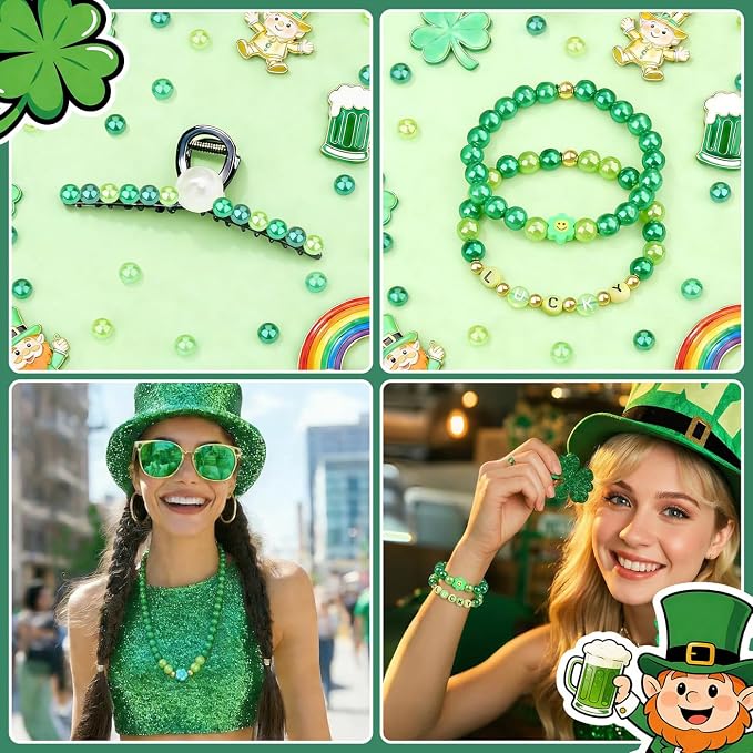 DUQGUHO 8mm St. Patrick's Day Beads - Image 6