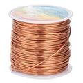 82 Feet Tarnish Resistant Copper Wires 18 Gauge Jewelry Craft Wires Beading Wire by CREATZONE
