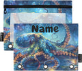 Custom Octopus Galaxy Pencil Pouch by BOENLE-WELCOMEYOURCOMING