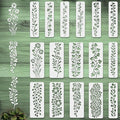 INFUNLY 16Pcs Leaf Vine Painting Stencil by INFUNLY