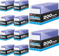 2000 Card Sleeves Hard Plastic, Sooez Premium 35PT 3"X4" Baseball Card by Sooez