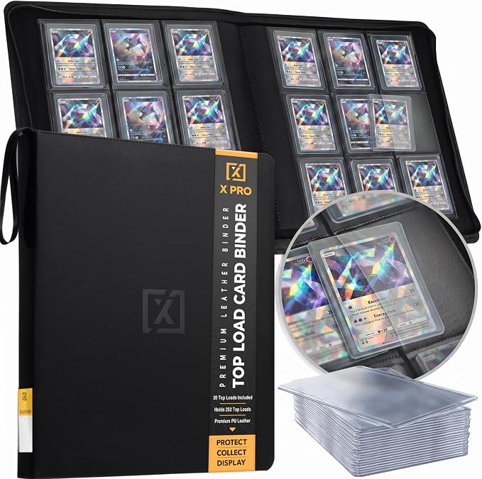 X PRO Top Load Card Binder by HOMEXPRO