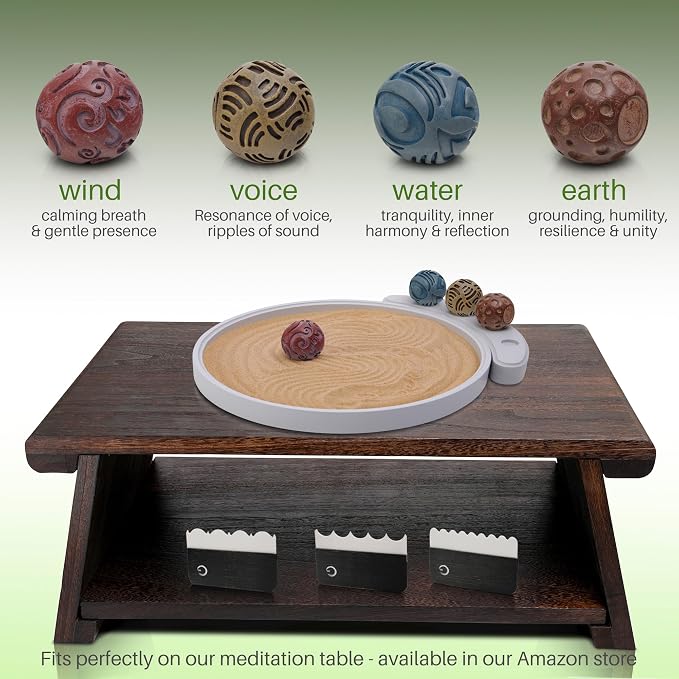 ENSO Japanese Zen Garden Kit for Desk - Image 3