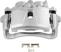 SCITOO 18B4814 Rear Left Disc Brake Caliper w/Bracket Fit For Chev For Silverado 3500 2001-2006,For GMC For Sierra 3500 Classic 2007,For GMC For Sierra 3500 HD 2007-2010, Double Pistons