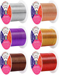 Mandala Crafts 16 GA Purple Brown Red Assorted Anodized Aluminum Craft Wire | by MandalaCrafts