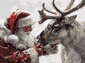 AREOPNMG Christmas Santa Claus Paint by Numbers Kit by Unknown