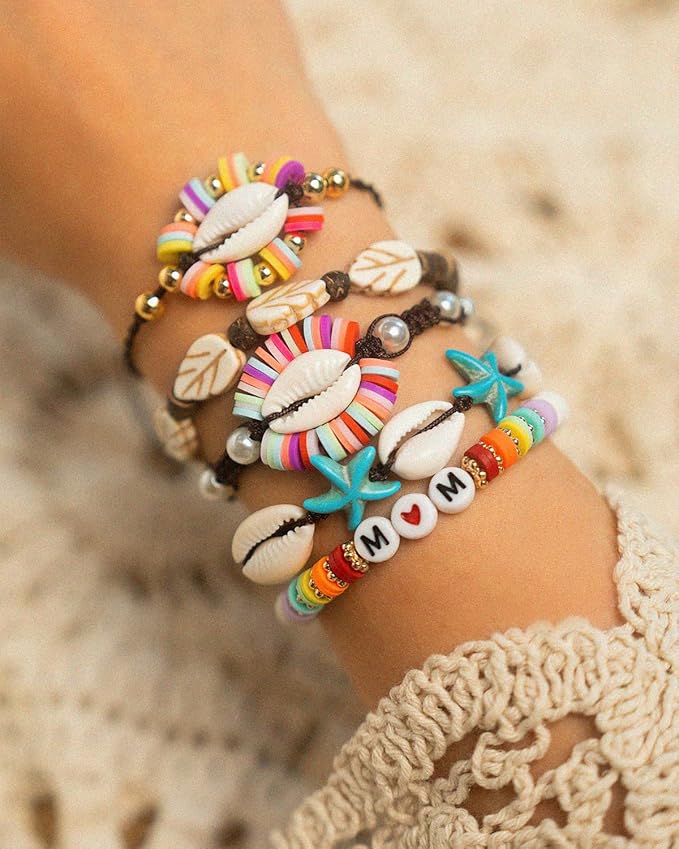 DoDoBeads Summer Bracelets Making Kit, Beach Bracelet Making Kit - Image 4