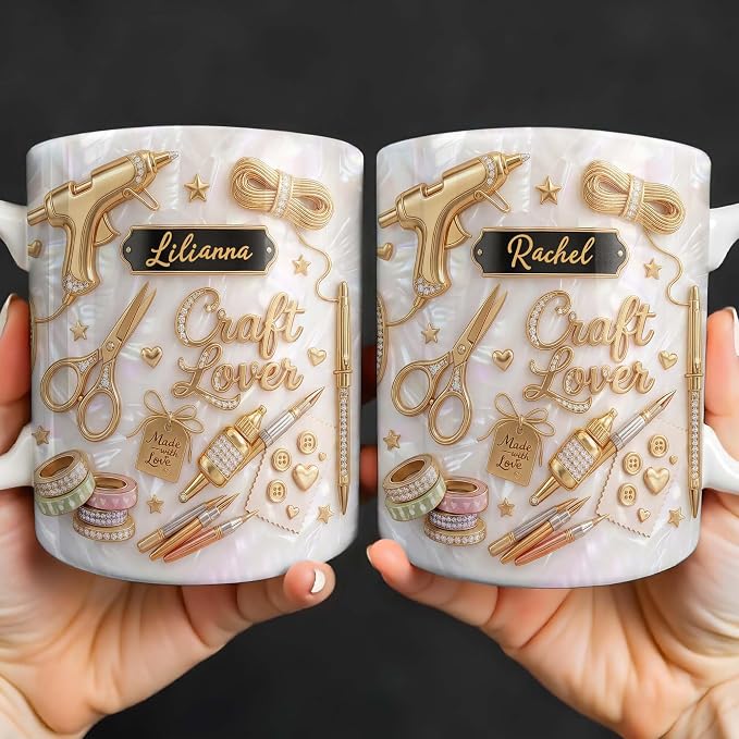Personalized Craft Lover Mug - Image 5