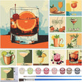 Nezyo 12 Sets Paint by Numbers Kit by Nezyo