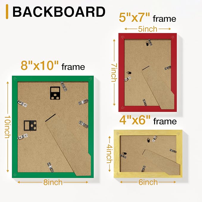 Vittanly 15 Pack Picture Frames Collage Wall Decor, Gallery Frame Set - Image 8