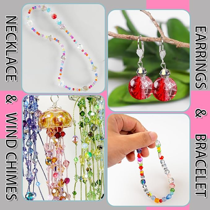 Christmas Glass Beads for Jewelry Making - Image 5