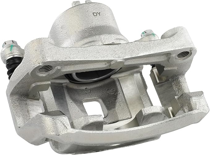 cciyu Front Left & Right Brake Calipers Assembly w/Bracket 19B3306 19B3307 2007 2008 2009 2010 2011 2012 2013 2014 2015 2016 2017 2018 2019 For Nissan For Sentra