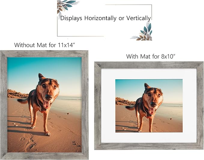 Califortree Gray 11x14 Picture Frame - Image 3