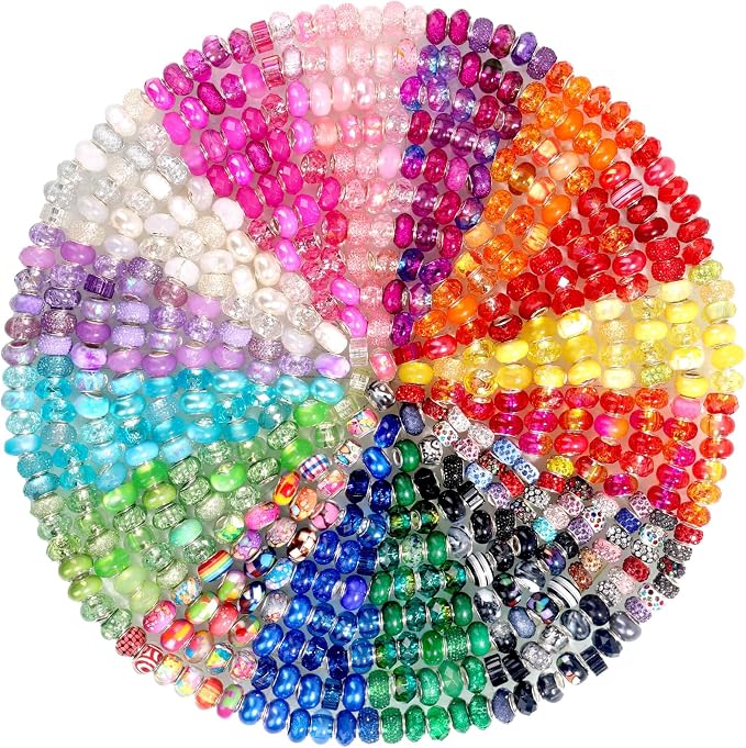 Cludoo 240 Piece Large Hole Beads by Cludoo