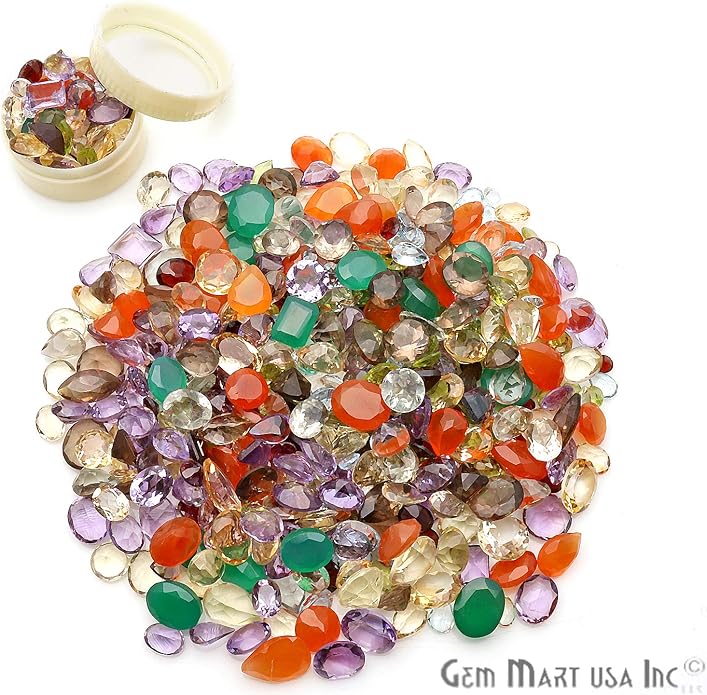 Mixed Gems Natural Loose Gemstones | 100% Natural Loose Gemstones bulk| Grade - Image 2