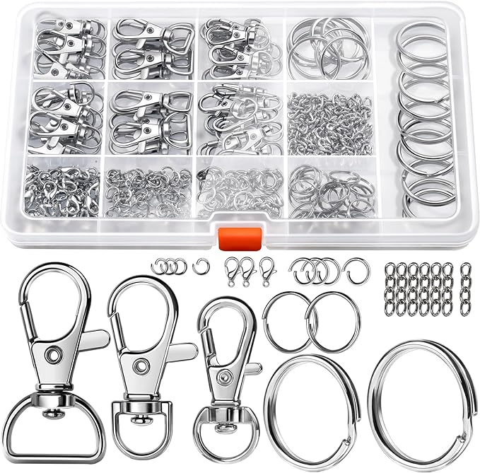 LEOBRO Keychain Making Kit, Well Crafted Sturdy Key Chain Making Kit, Key Chain by LEOBRO