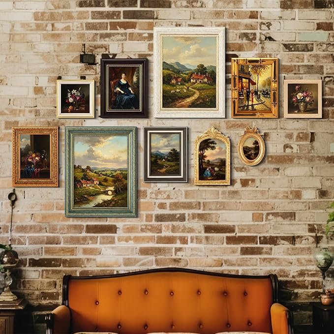 Kathfly 15 Pack Vintage Picture Frames - Image 4