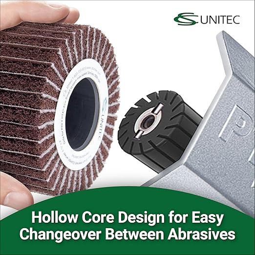 CS Unitec 47301 PTX Interleaf Combi Wheel, 60 Grit, 4" Diameter x 2" Wide