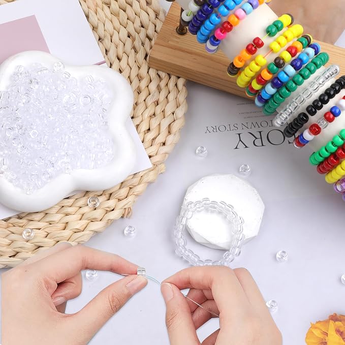 Plastic Pony Beads, for Bracelet, Hair Braiding, Friendship Bracelets, Jewelry - Image 4