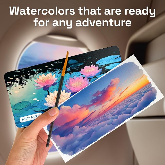 ARTISTRO Deluxe Watercolor Paint Set - Image 5