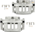 cciyu Front Left & Right Brake Calipers Assembly w/Bracket 18B4841 18B4840 For Ford For Crown Victoria/For Grand Marquis,For Lincoln For Town Car,For Mercury For Grand Marquis/For Marauder