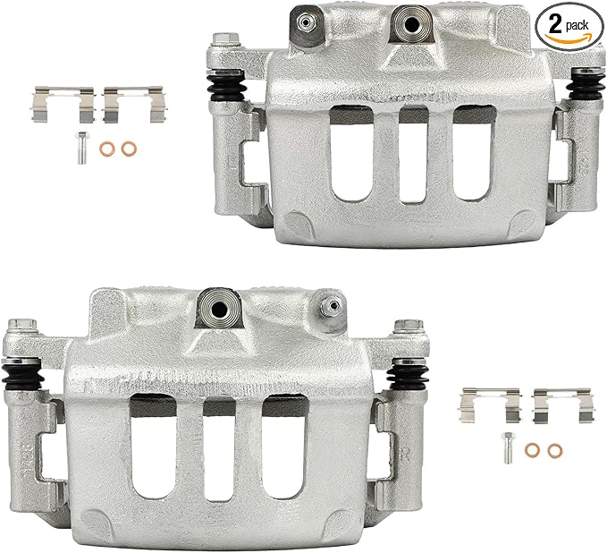 cciyu Front Left & Right Brake Calipers Assembly w/Bracket 18B4841 18B4840 For Ford For Crown Victoria/For Grand Marquis,For Lincoln For Town Car,For Mercury For Grand Marquis/For Marauder