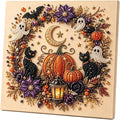 POETRYDRAW Halloween Decor Black Cat Pearl Art Kit by POETRYDRAW