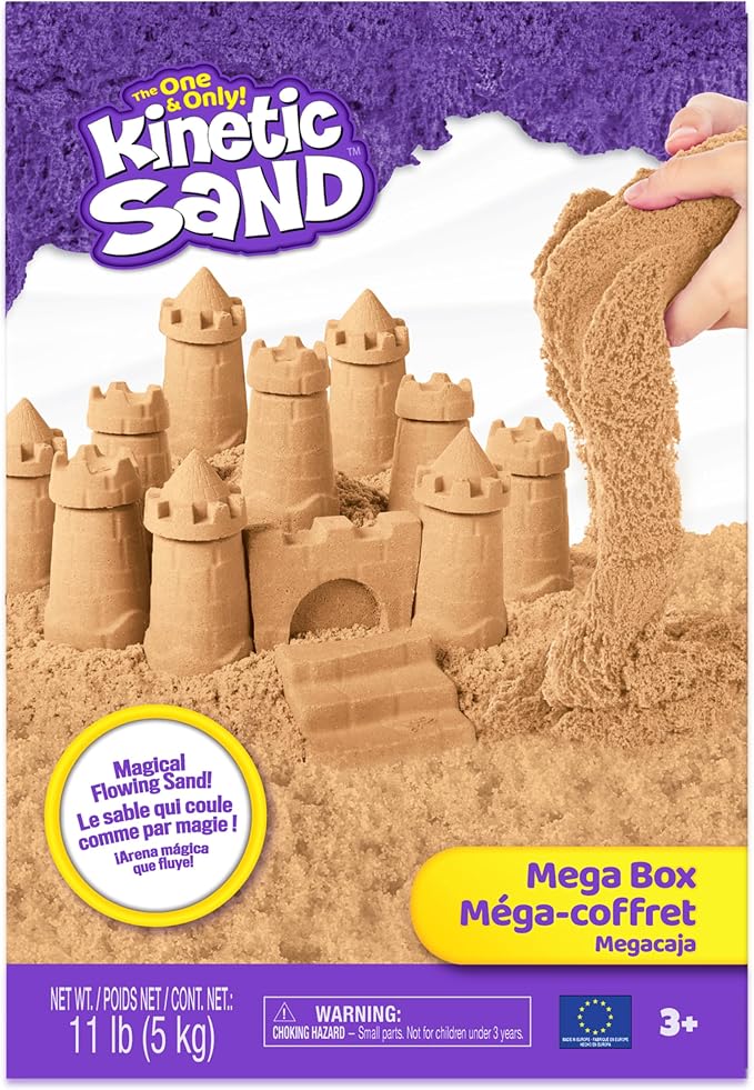 Kinetic Sand 11lb Brown Sand Amazon Exclusive, Sensory Toys, Ages 3+ - Image 8