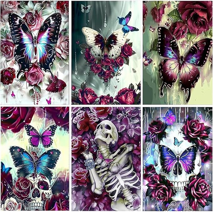Leatrice Skull Diamond Painting Kits by Leatrice20240713