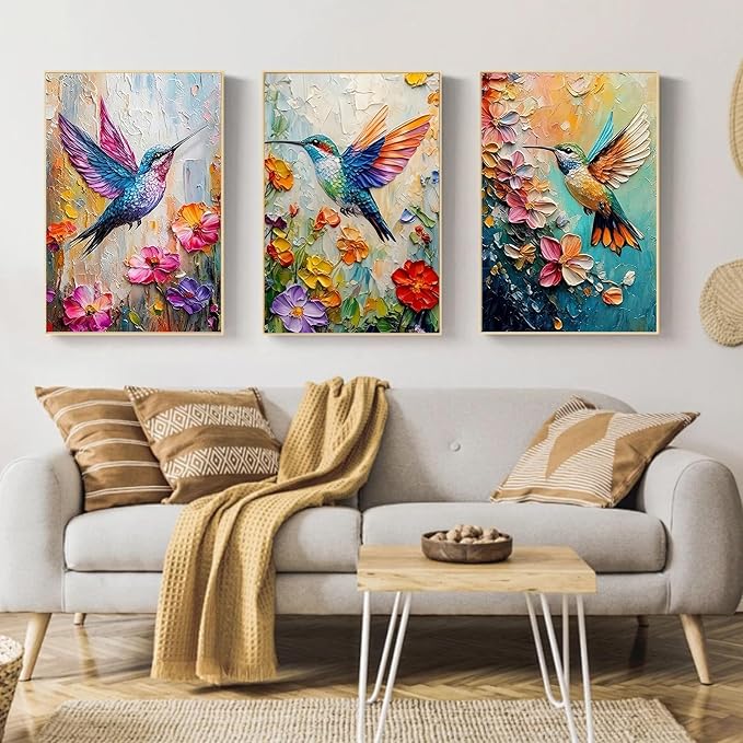 Mandun 3 Pack Paint by Numbers Kit - Image 3