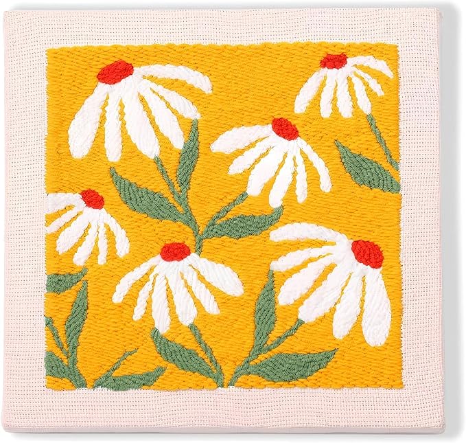 HRTHRT Punch Needle Kit for Beginners, 9.8" Frame Yarn Craft Set. | Punch by Unknown