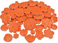 500g/1.1lb Ceramic Mosaic Tiles Mixed Shapes of Flowers, Mushrooms by Unknown
