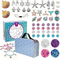 Pinwheel Crafts Mermaid Charm Bracelet Making Kit by PinwheelCrafts
