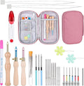 29 Pcs Punch Needle Embroidery Kit, Complete Set by Needbrock