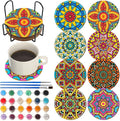Reallnaive 8 Pcs Mandala Paint by Numbers Kit by Unknown