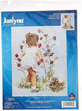 Janlynn Counted Cross Stitch Kit, Girls by Janlynn
