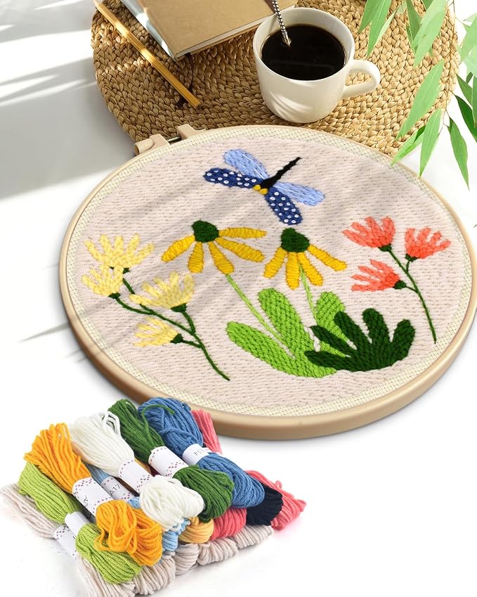 TINDTOP Punch Needle Kits, DIY Punch Embroidery Kits - Image 7