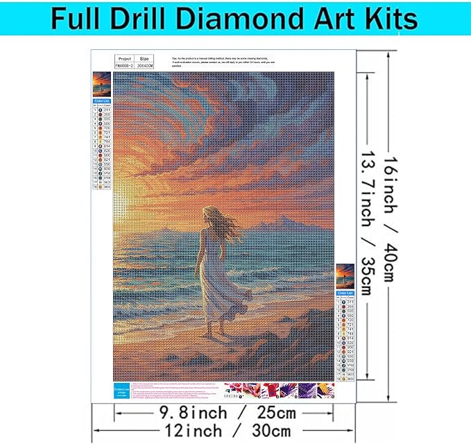 Gikboup 2 Pack 5D Diamond Painting Kits - Image 6