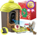 Smart Bird Feeder with Camera Outdoor: 2K Wild Bird Watching Video Cam by Unknown