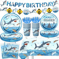 Shark Birthday Party Decorations, Tablecloth by CMUSKO