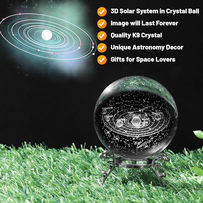 3D Solar System Crystal Ball - Image 4