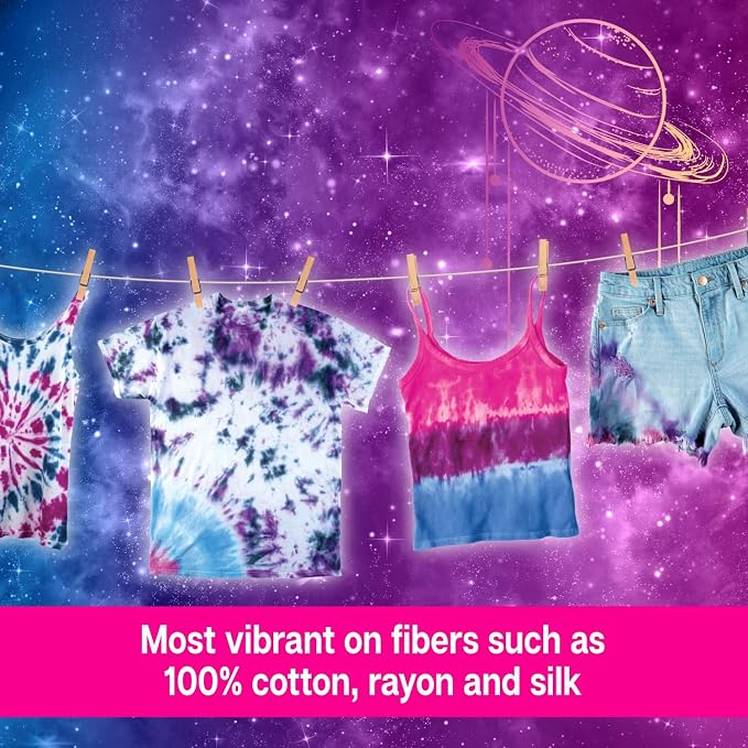 Tulip One-Step Tie-Dye Kit Celestial, Large Party Activity, Permanent Fabric Dye - Image 8
