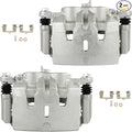 cciyu Front Left & Right Brake Calipers Assembly w/Bracket 19B3826A 19B3827A 2014-2019 For Acura For MDX,2016-2021 For Honda For Pilot,2017-2020 For Honda For Ridgeline