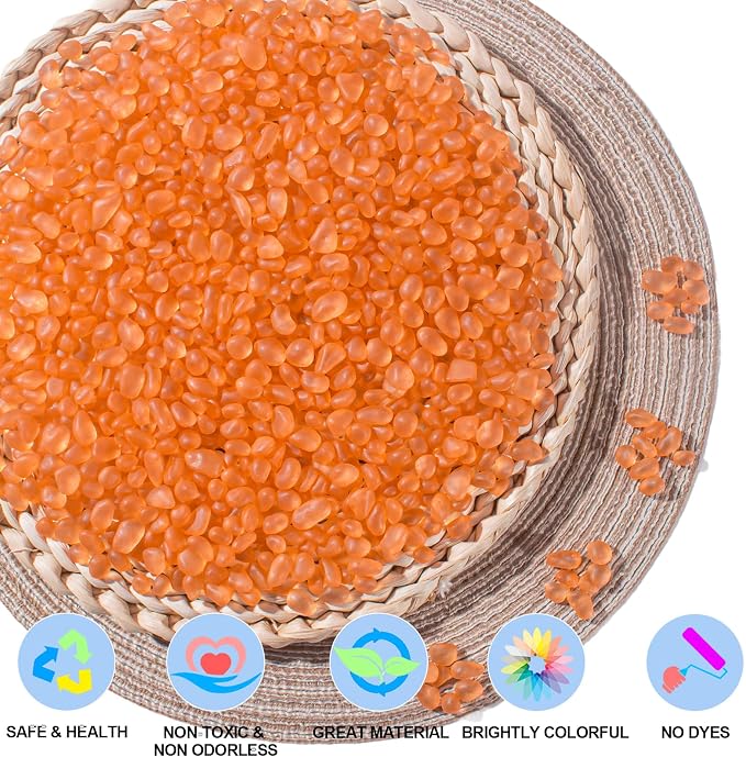 Keedolla Aquarium Rocks Betta Fish Tank Gravel, 14oz Frosted Sea Glass Marbles - Image 3