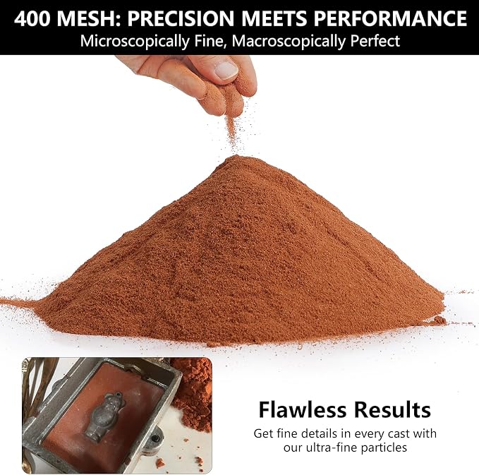 5Lbs Premium Ultra-Fine 400 Mesh Oil-Free Casting Sand - Image 6