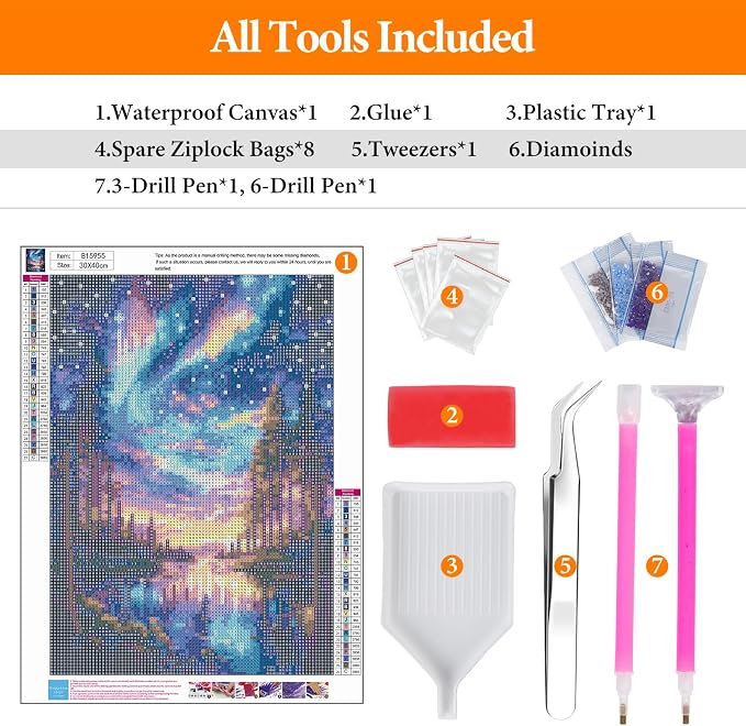 Offito Starry Sky Diamond Art Kits - Image 5