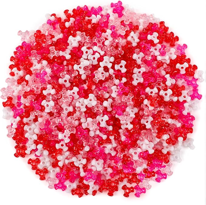 UPINS Valentine's Day Tri Beads by UPINS