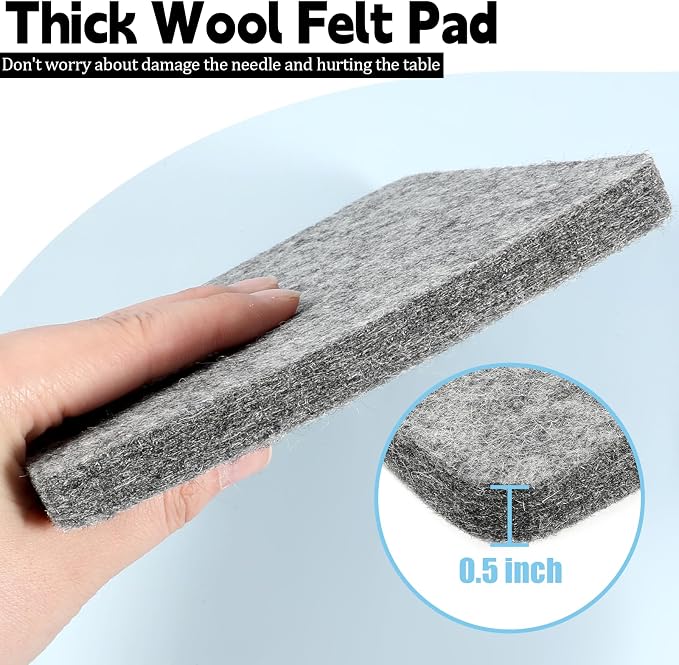 Aeaocvo Needle Felting Pad, 6×6 in Needle Felting Mat - Image 3