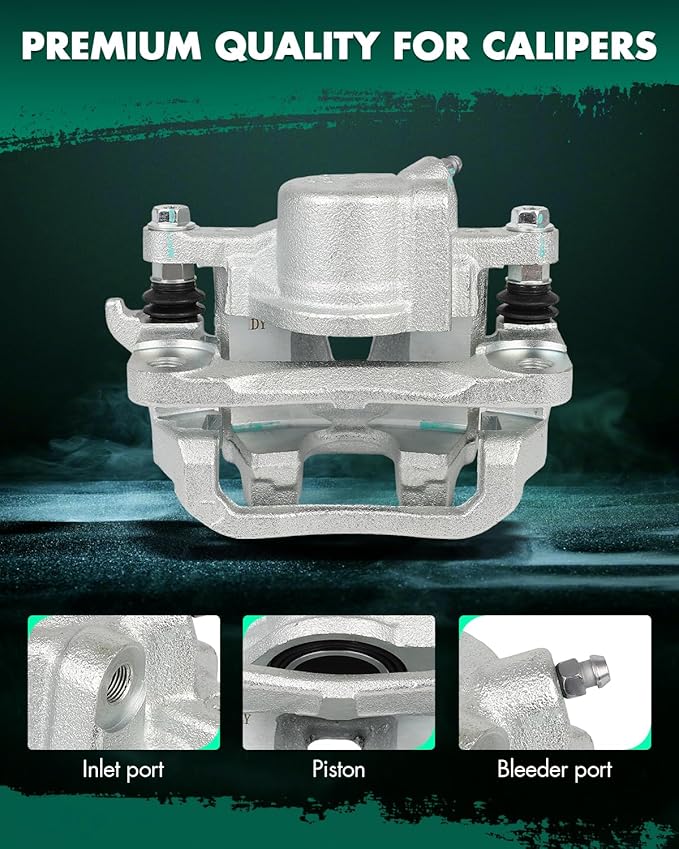 SCITOO Rear Left Brake Caliper With Bracket 19B2873 Compatible For Toyota For Sienna 2004-2010